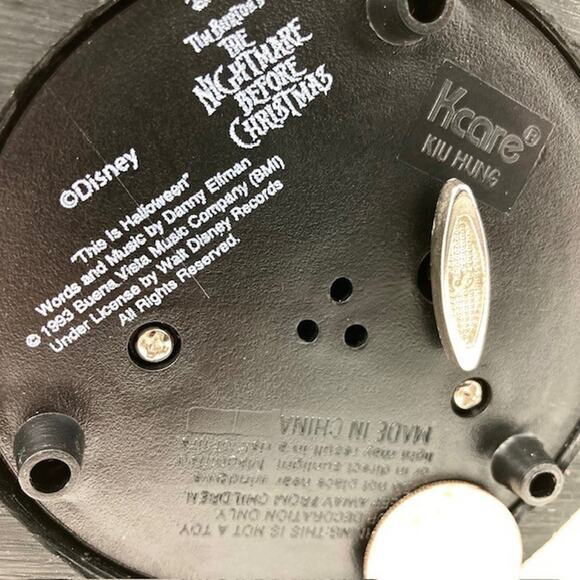 Musical Halloween  Snow Globe Nightmare Before Christmas Jack Sally Zero KCore - Picture 8 of 11